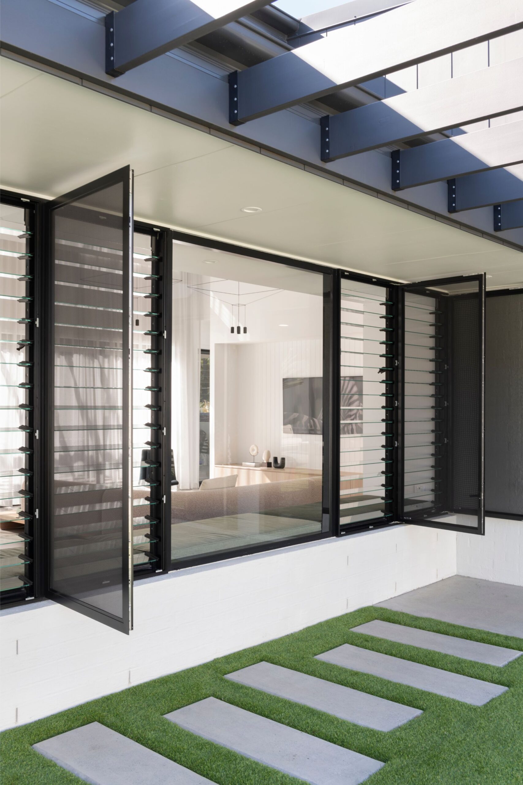 Hinged Security Window Screens Brisbane | Locked Security